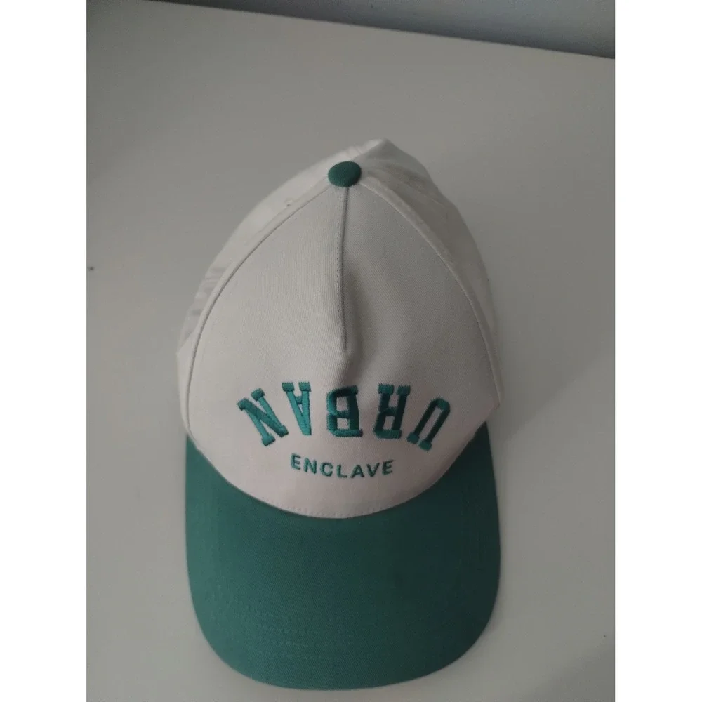 Enclave Urban two toned green white baseball cap